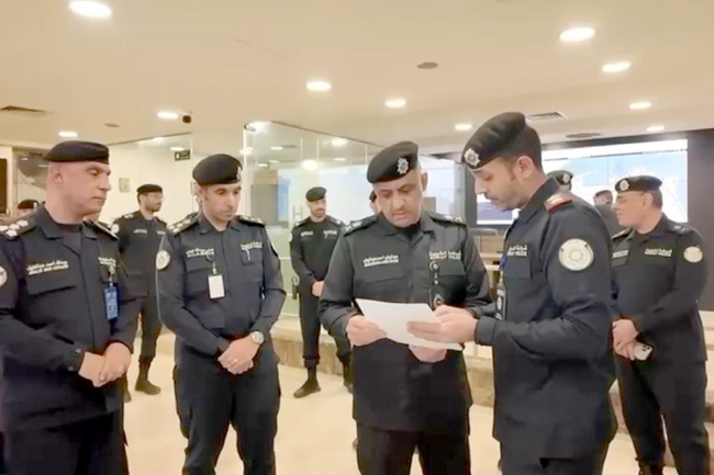 الوهيب: أمن الكويت أمانة بأعناق الجميع وتكاتف أبنائها درع حصينة لحمايتها 