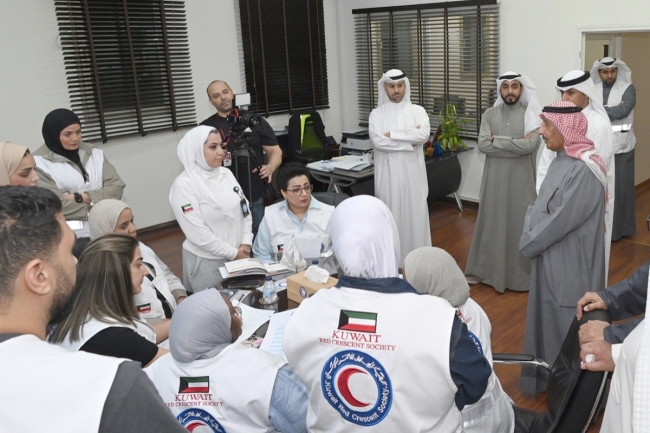 «الهلال الأحمر»: 150 متطوعاً لدعم أجهزة الدولة وتعزيز الجاهزية للطوارئ