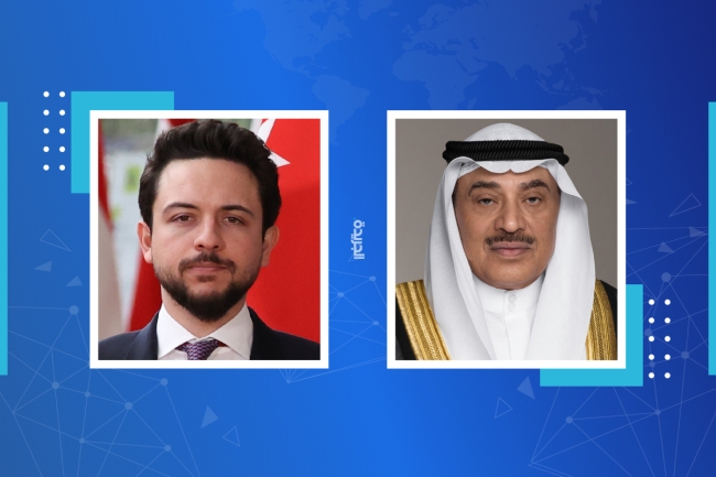 سمو ولي العهد يتلقى اتصالا من ولي العهد الأردني