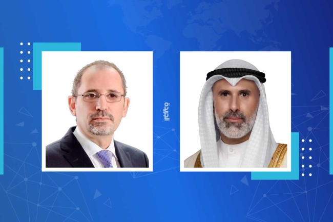 الجابر بحث ووزير الخارجية الأردني انعكاسات العدوان الإيراني الخطيرة إقليمياً ودولياً