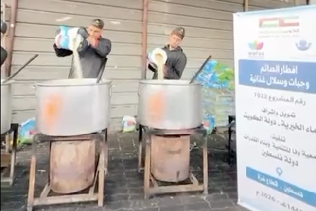 «نماء»: 81 ألف مستفيد من إفطارات فلسطين