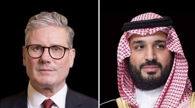 رئيس الوزراء البريطاني يبحث هاتفياً مع ولي العهد السعودي تطورات الوضع بالشرق الأوسط