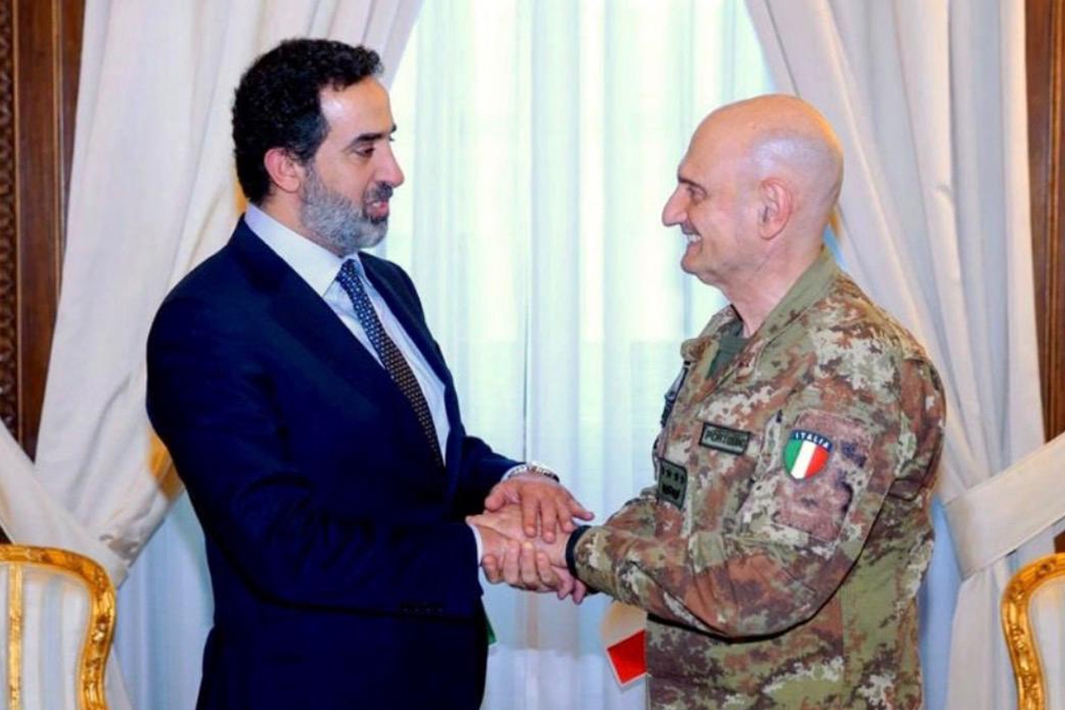 الكويت – وناقش القحطاني ورئيس الأركان الإيطالي الهجمات