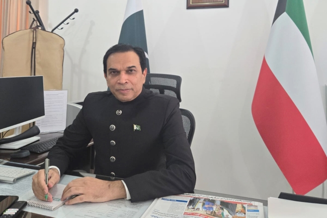 السفير الباكستاني لـ «الجريدة»: دعم استقرار الكويت وصمودها الاقتصادي أولوية