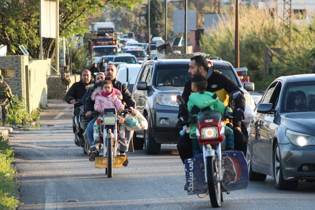 الجيش اللبناني يدعو المواطنين إلى التريث في العودة للقرى والبلدات الجنوبية