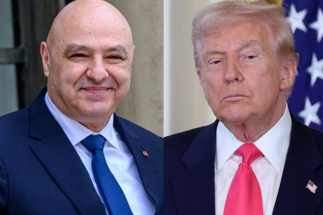 «أكسيوس»: ترامب تحدث إلى رئيس لبنان. عون رفض التحدث مع رئيس الوزراء الإسرائيلي بنيامين نتنياهو 