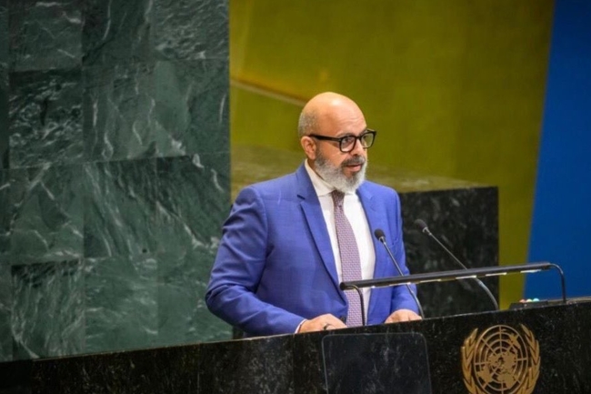 البناي: مواصلة العمل لتقديم مشروع قرار جديد بشأن مضيق هرمز