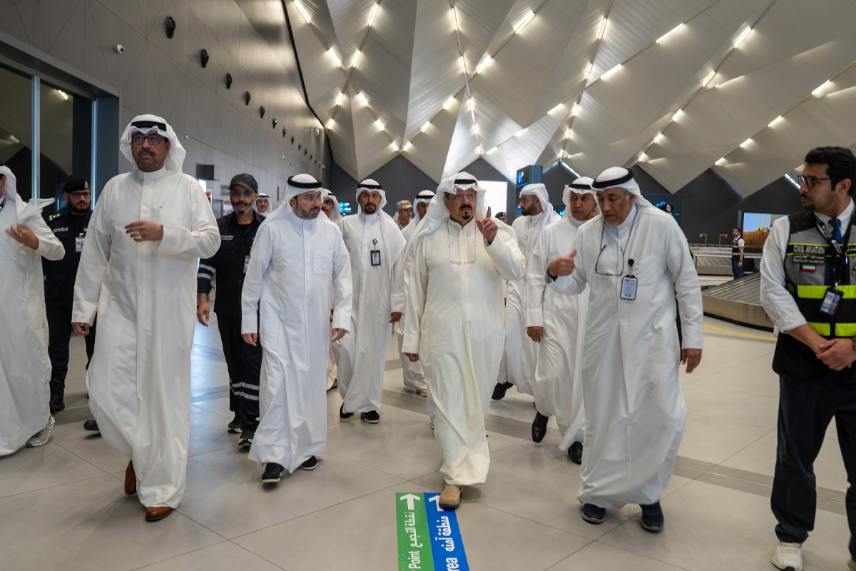 العبدالله: التنسيق الكامل لضمان جاهزية المطار للتشغيل