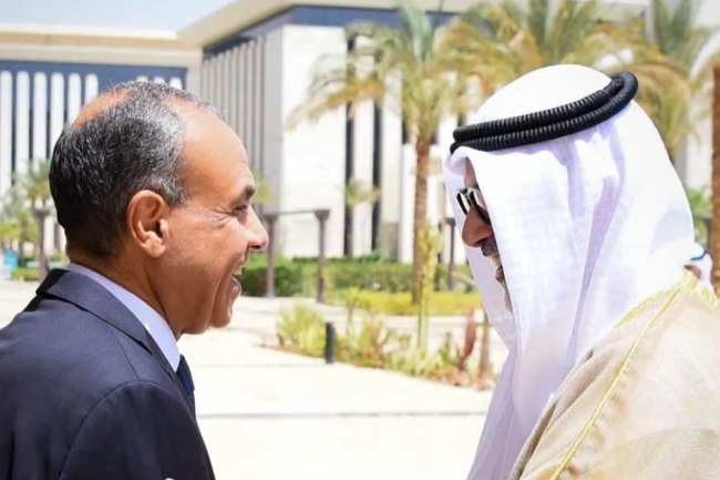 الجابر وعبدالعاطي: مواصلة دعم العلاقات بين البلدين في شتى المجالات. وزير الخارجية المصري: أمن الكويت جزء لا يتجزأ من أمن مصر 