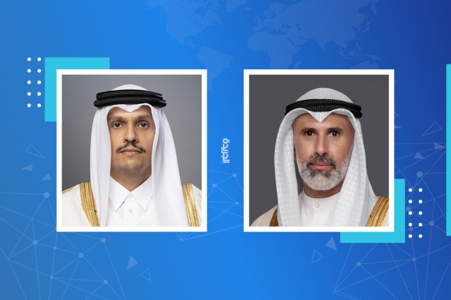 وزير الخارجية يبحث هاتفياً مع نظيره القطري تعزيز الأمن والاستقرار الإقليمي والدولي