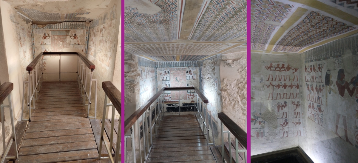 إحياء كنوز جبانة الخوخة بالأقصر