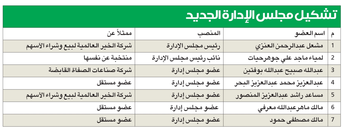 العنزي: تطور ملموس لمسيرة سنرجي القابضة خلال 2025