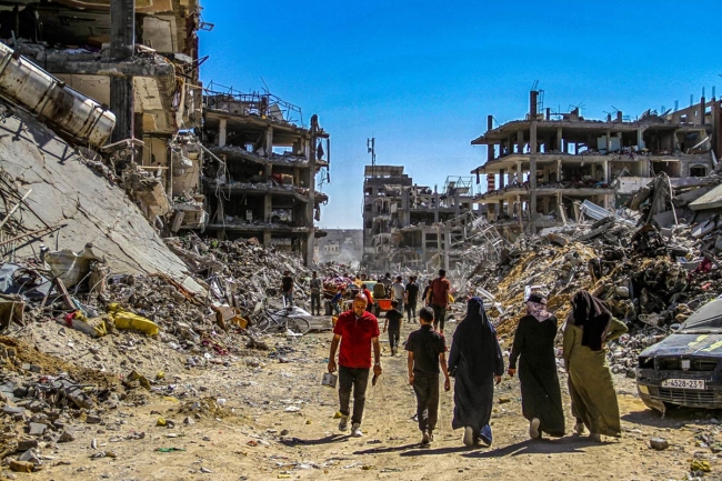 استشهاد 3 فلسطينيين في غارة للاحتلال الإسرائيلي غرب مدينة غزة 
