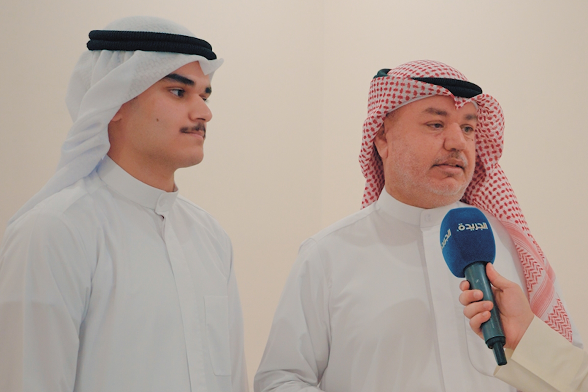 مبارك العبدالله ووالده