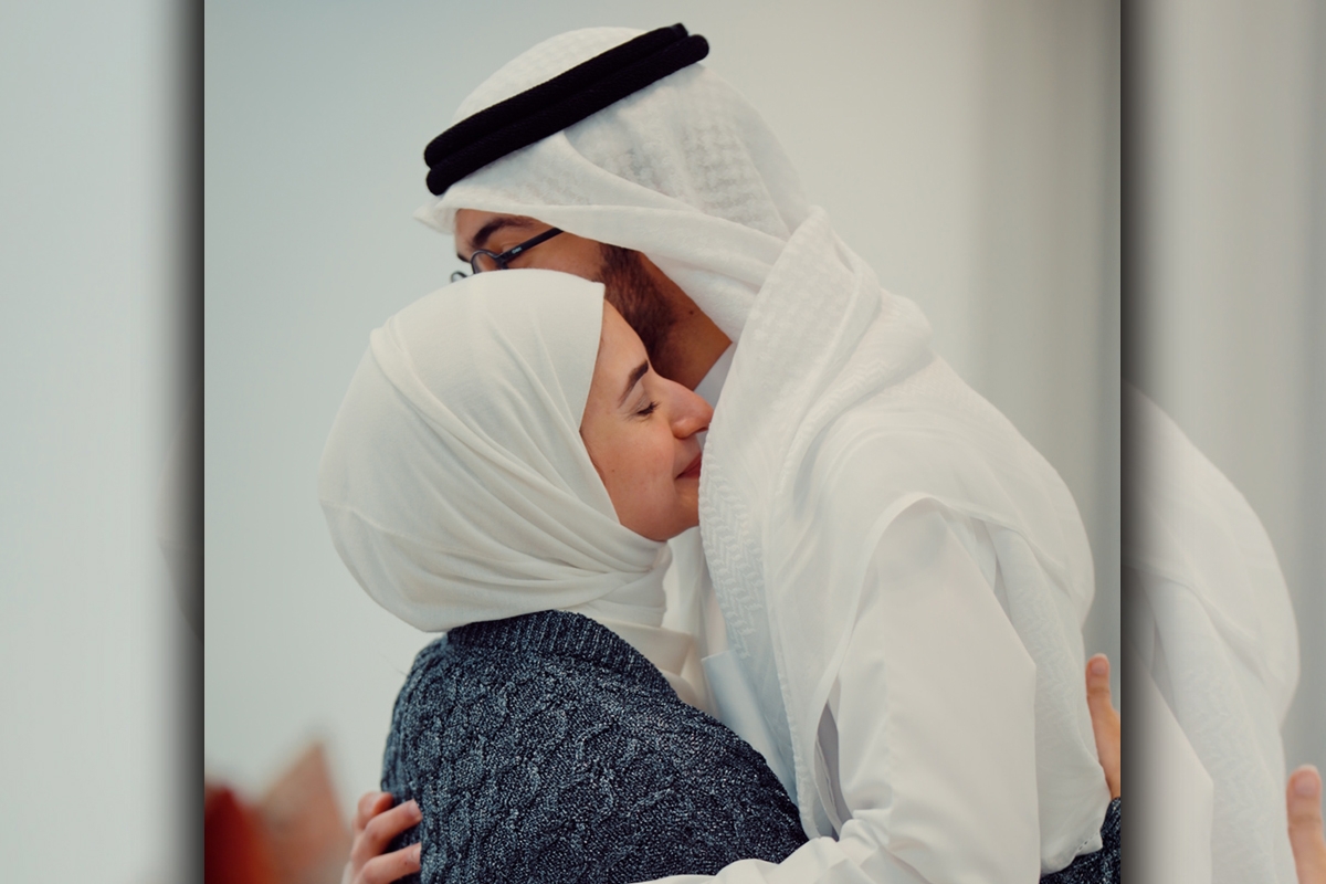 حسين فلاح ووالدته