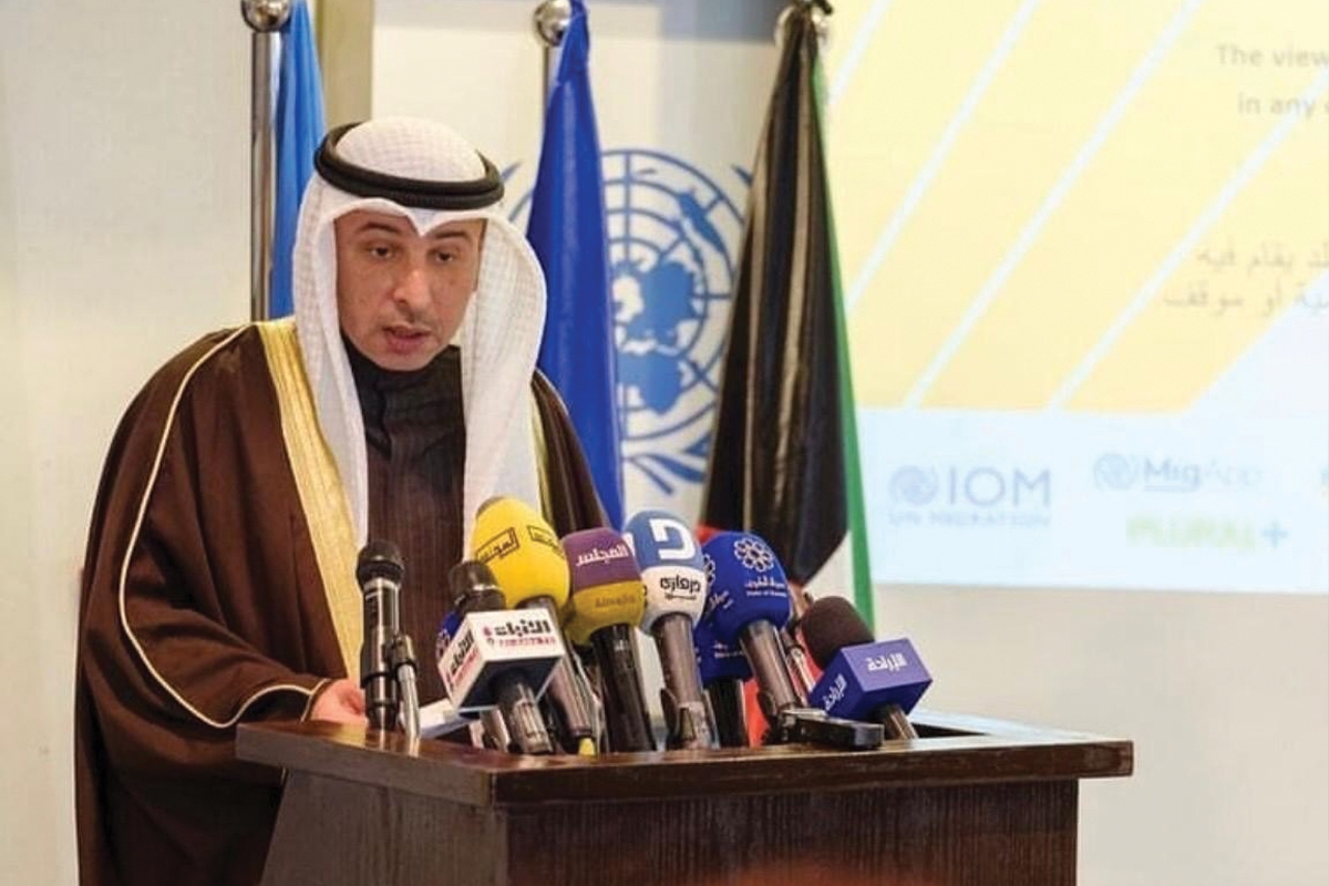 الكويت – الهين: على إيران أن تتوقف فوراً عن اعتداءاتها على دول الجوار الكويت – الهين: على إيران أن تتوقف فوراً عن اعتداءاتها على دول الجوار