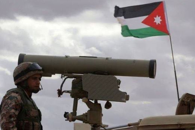 الجيش الأردني يعلن إسقاط ثلاثة صواريخ أطلقت من إيران باتجاه المملكة