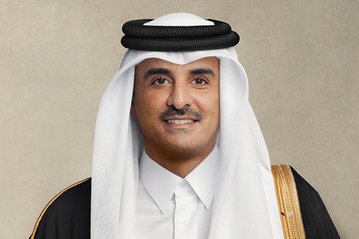 أمير قطر يتلقى اتصالاً هاتفياً من الرئيس السوري