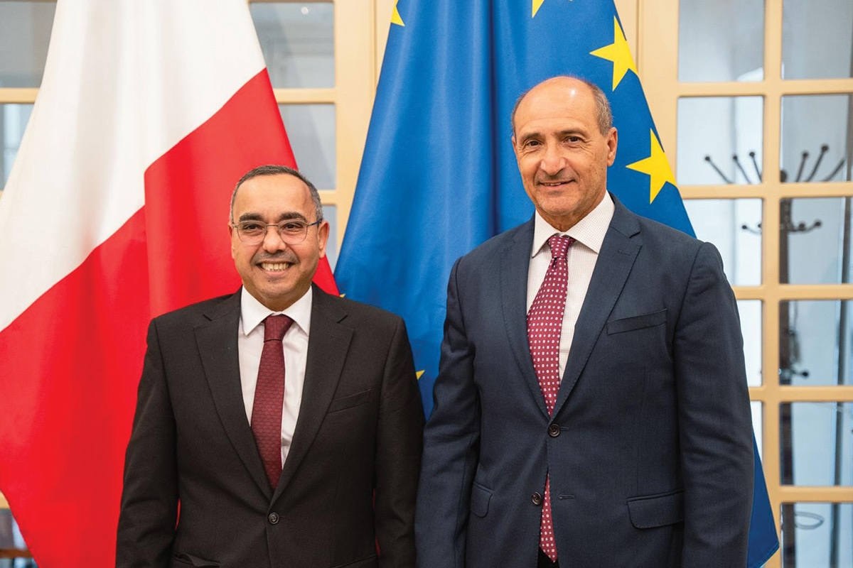 السفير المضف يبحث مع مالطا سبل التعاون