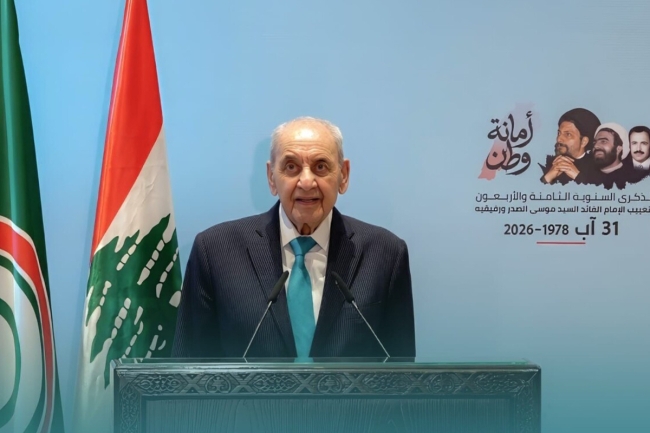 بري ينتقد اتفاق الإطار مع إسرائيل بري ينتقد اتفاق الإطار مع إسرائيل