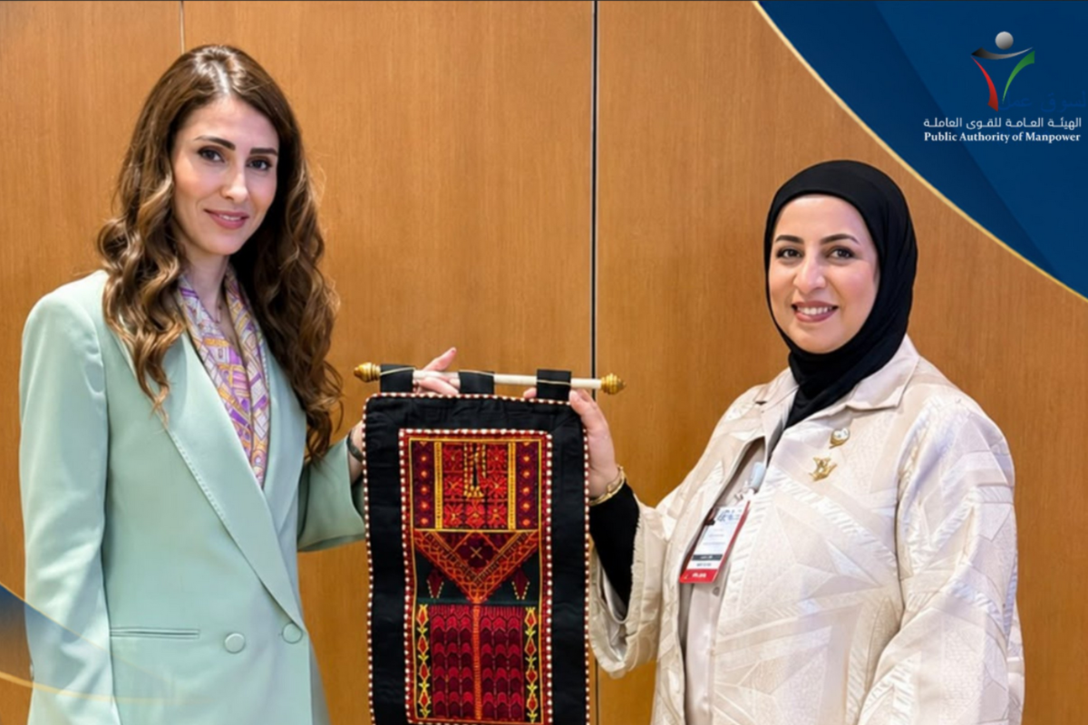 مديرة «القوى العاملة» تبحث تبادل الخبرات مع وزيرة العمل الفلسطينية