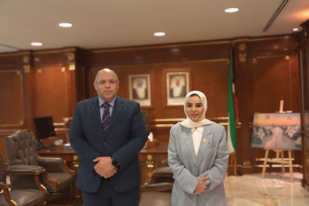 الحويلة بحثت التعاون مع السفير المصري ومفوضية اللاجئين