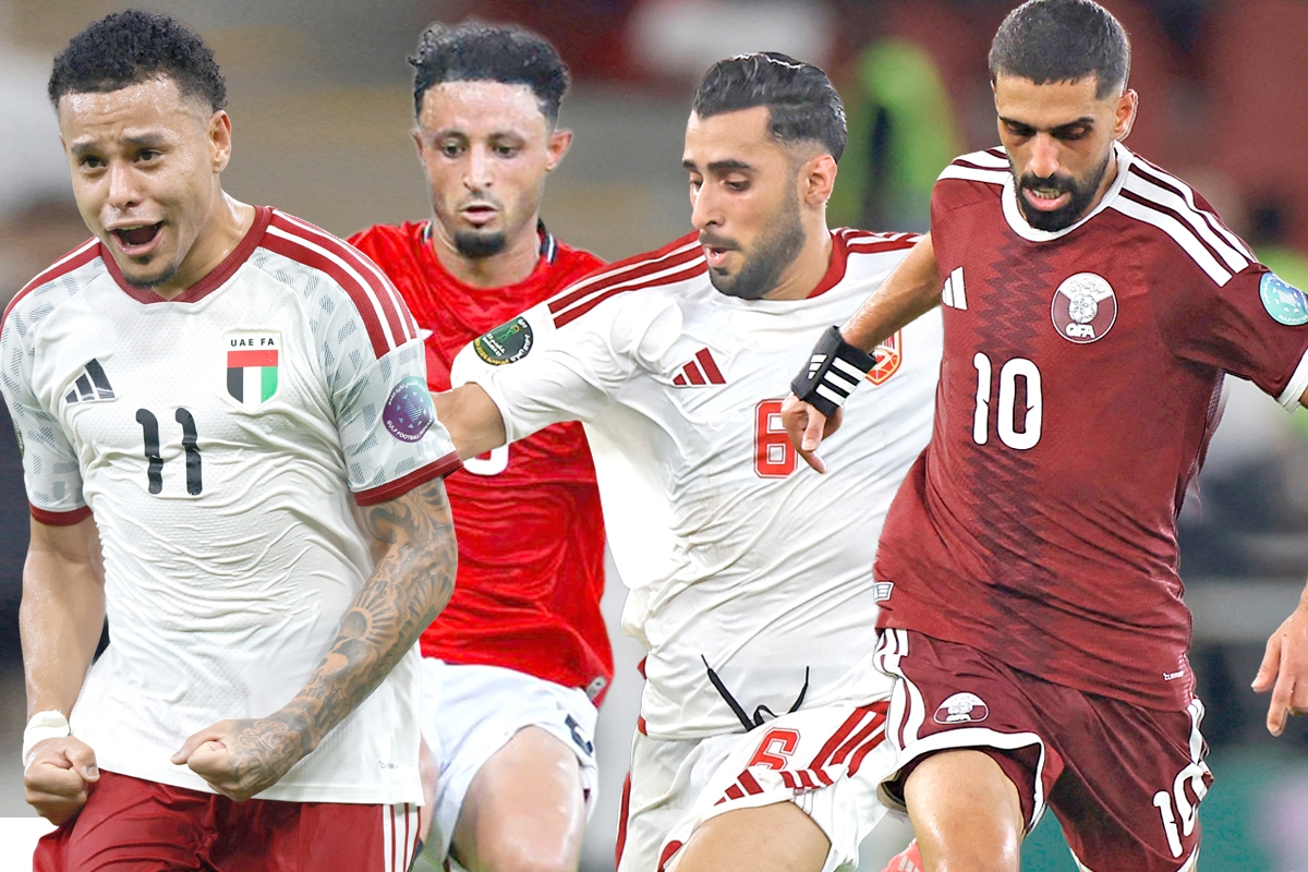 الإمارات وقطر تسعيان لحسم التأهل ضد البحرين واليمن