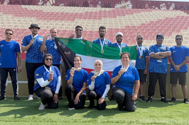 5 ميداليات لـ «القوس والسهم» في انطلاق «غرب آسيا»