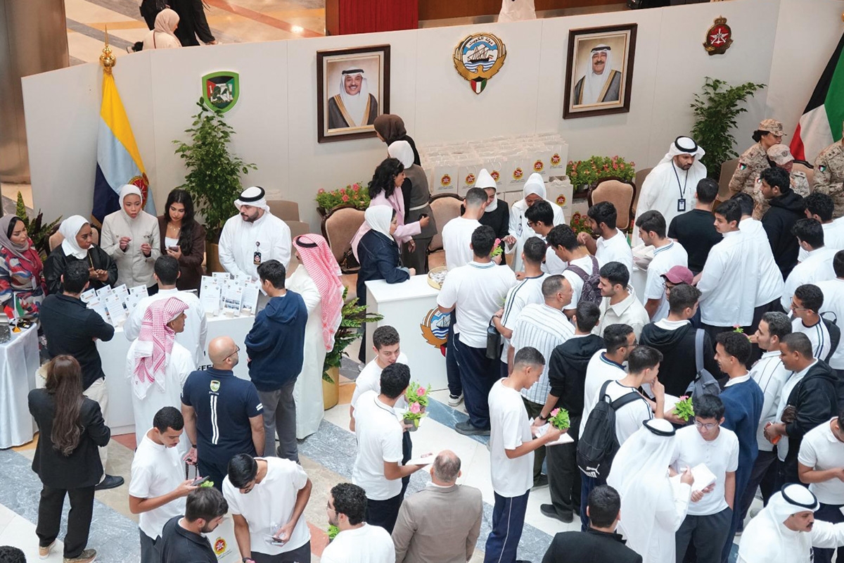 20 جهة شاركت في معرض القبول الهندسي بجامعة الكويت