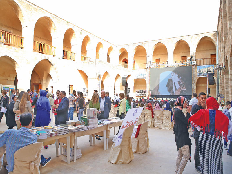 من حفل افتتاح «خان العسكر»