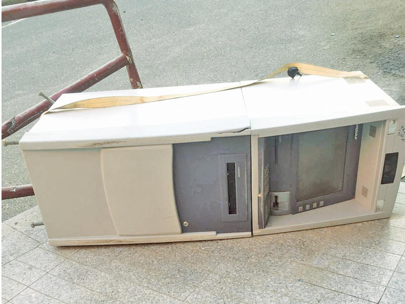 الصرافة الآلية بعد فشل عملية السطو