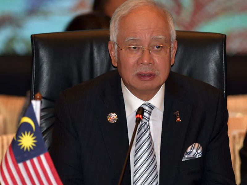 رئيس الوزراء الماليزي نجيب عبد الرزاق