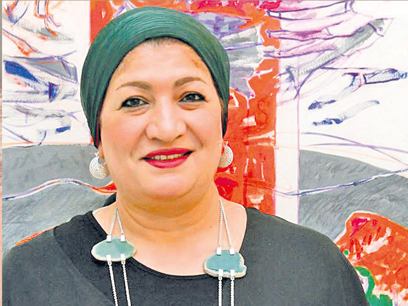 التشكيلية أمل نصر