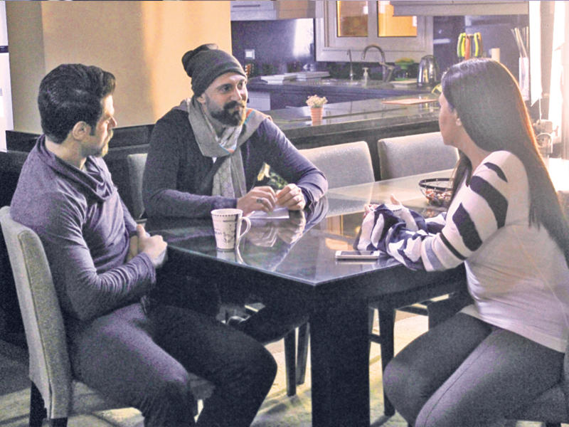 مشهد من المسلسل