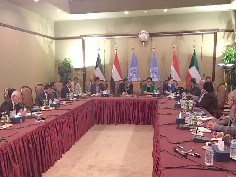 ولد الشيخ يلتقي وفد الحكومة اليمنية