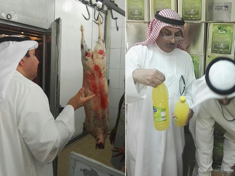 جانب من حملات التفتيش