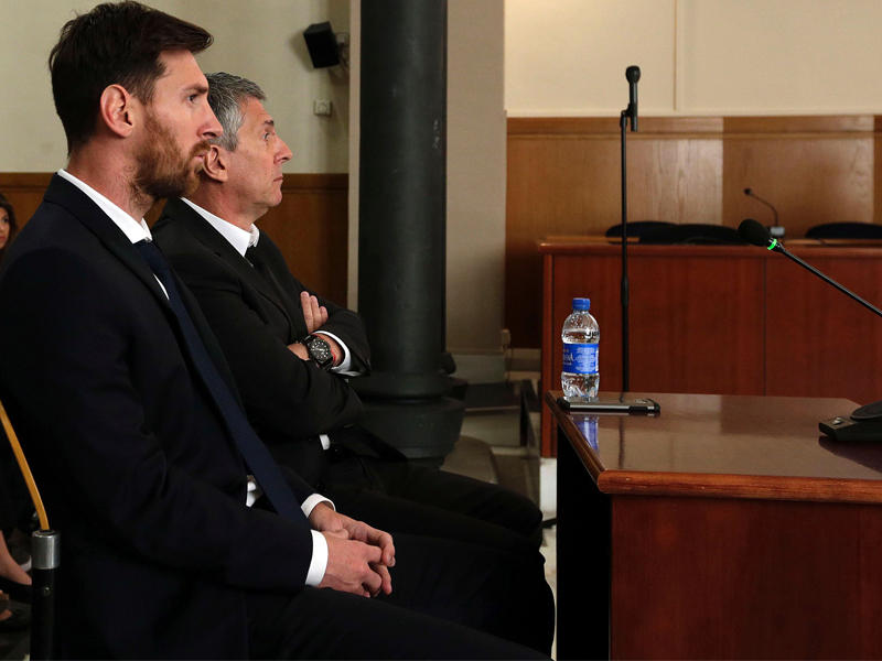 ميسي يدلي بشهادته أمام القضاة اليوم في برشلونة