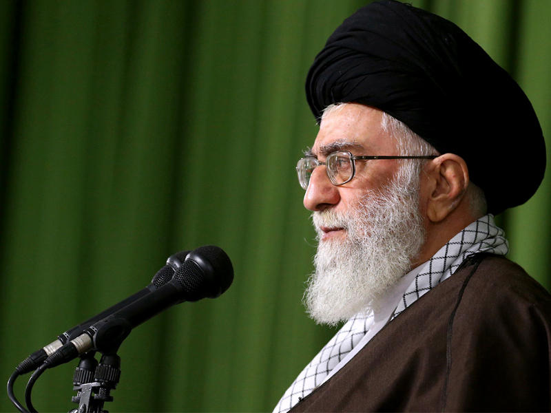 مرشد الجمهورية الإسلامية الإيرانية علي خامنائي