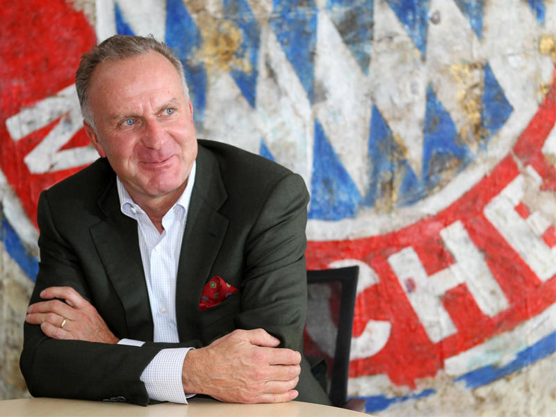 رئيس مجلس إدارة نادي بايرن ميونخ الألماني كارل-هاينز رومينيجه