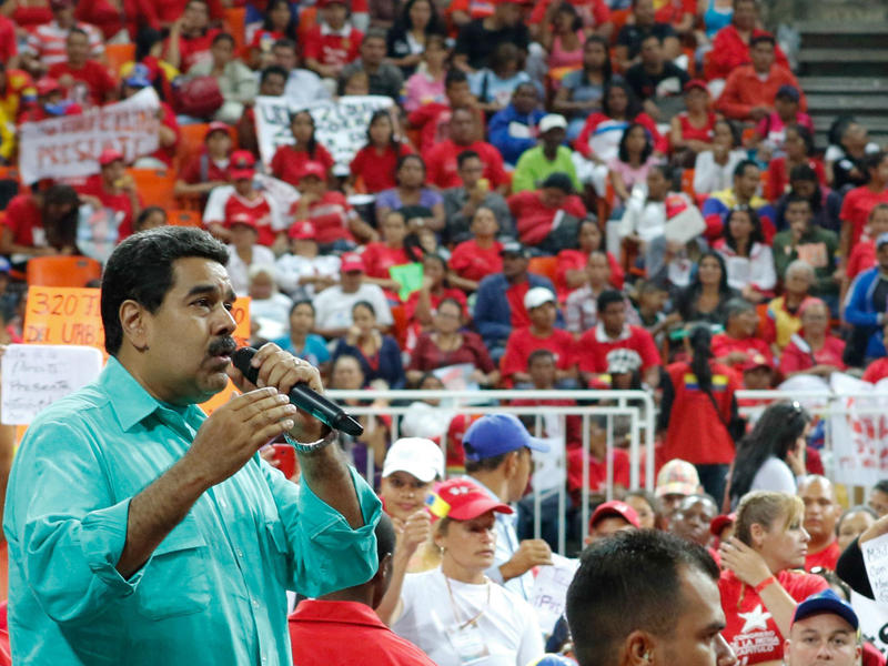 الرئيس الفنزويلي نيكولاس مادورو
