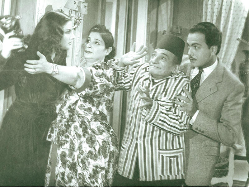 كمال الشناوي في مشهد سينمائي