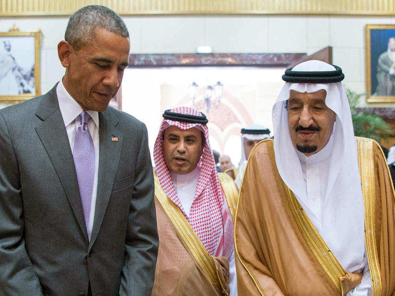 الملك سلمان والرئيس اوباما