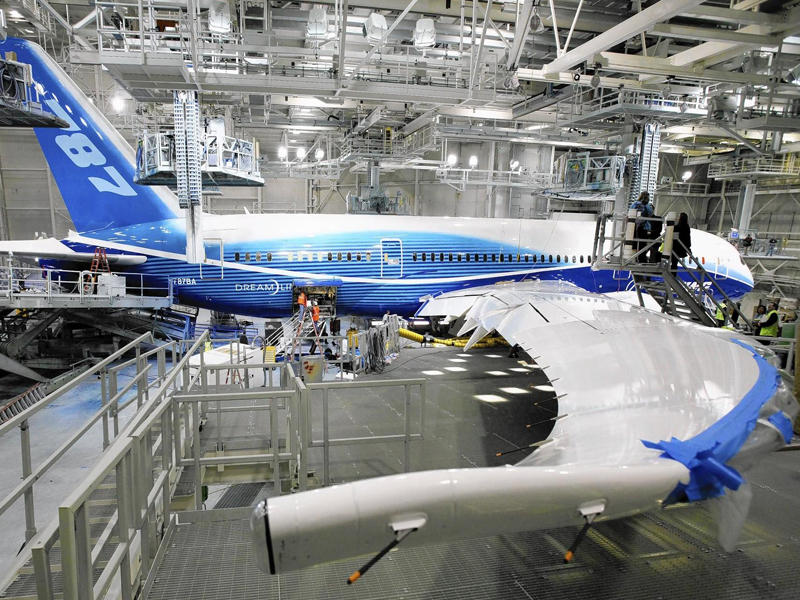 طائرات من شركة بوينج الأمريكية