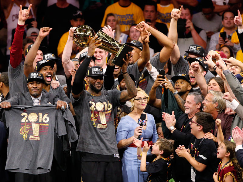 كليفلاند بطلاً لدوري السلة الأميركي