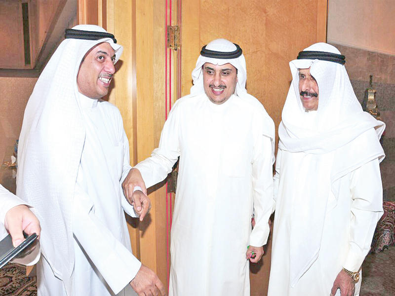 المنفوحي مستقبلاً رئيس المجلس البلدي والعضو محمد المعجل