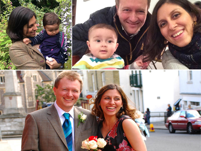 نازنين وعائلتها