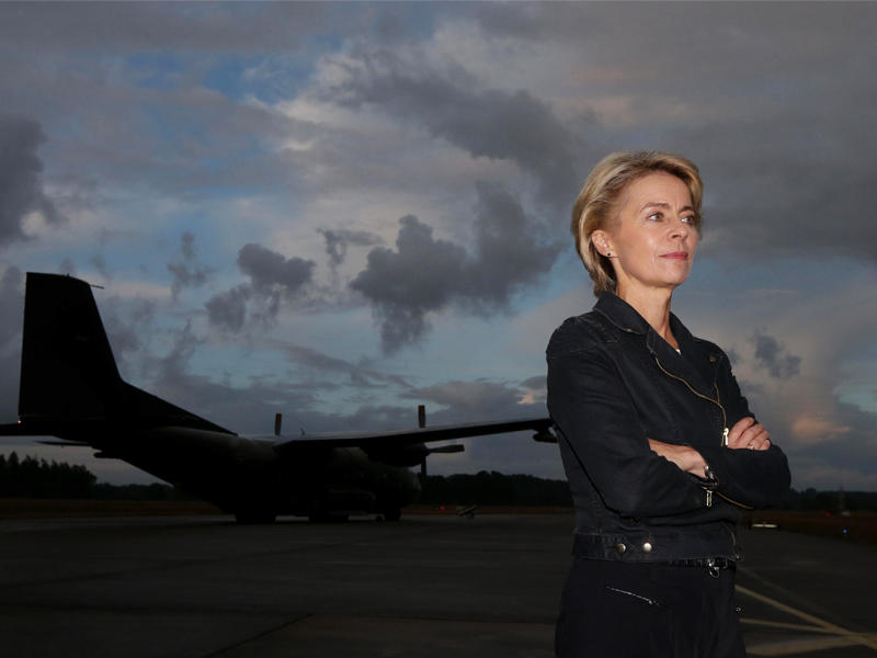 الوزيرة اورسولا فون دير ليين