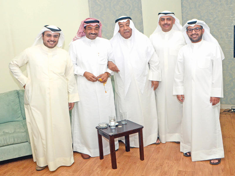 الفرج متوسطا العلي والعبدالمحسن والردهان والسعيد