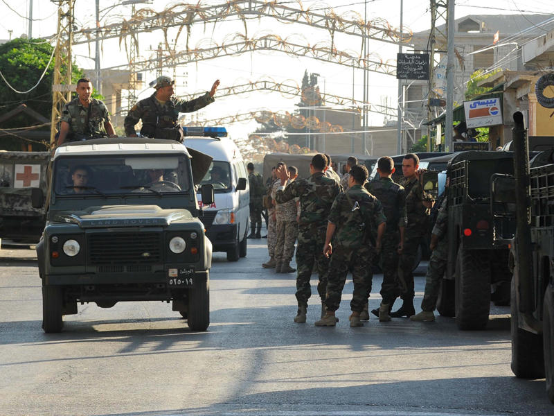 الجيش اللبناني يعزز تواجده في بلدة القاع