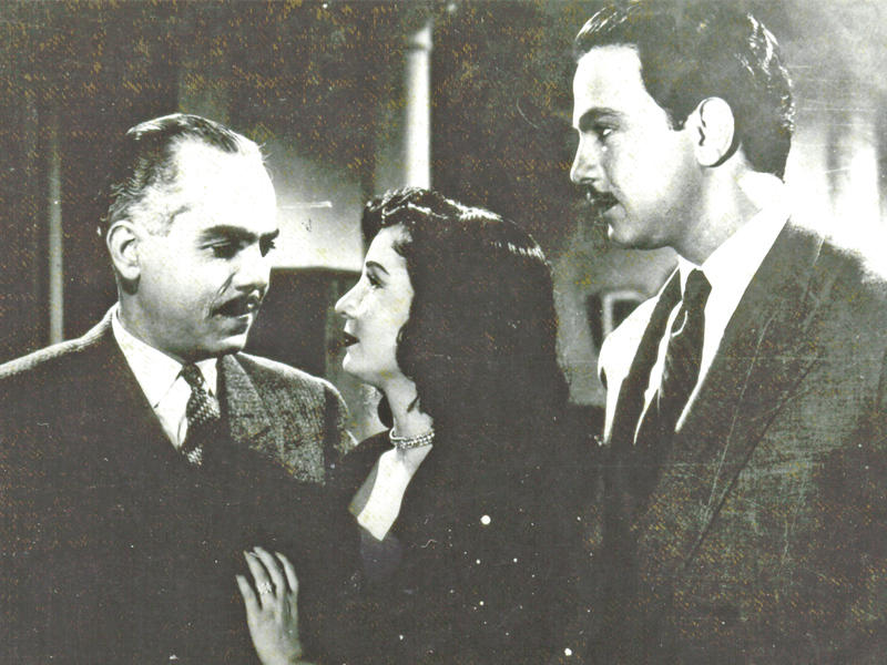 كمال الشناوي وشادية وعبدالرحيم الزرقانيn